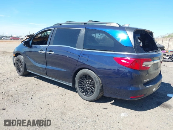 2018 Honda Odyssey EX-L z VIN 5FNRL6H79JB041040, wystawiony jako IAAI lot #41883128 z przebiegiem Nie podano mil oraz . Historia ofert i sprzedaży dostępna na DreamBid. Obrazek 3.