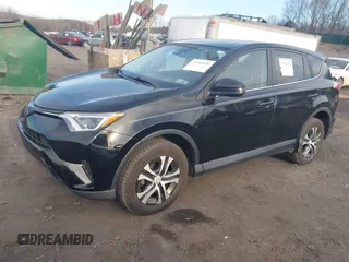 2018 Toyota RAV4 LE with VIN 2T3BFREVXJW711993, listed as a IAAI auction lot 41904430 with 190,191 mi miles. Bid and sale history available at carsss.com. Image 2.