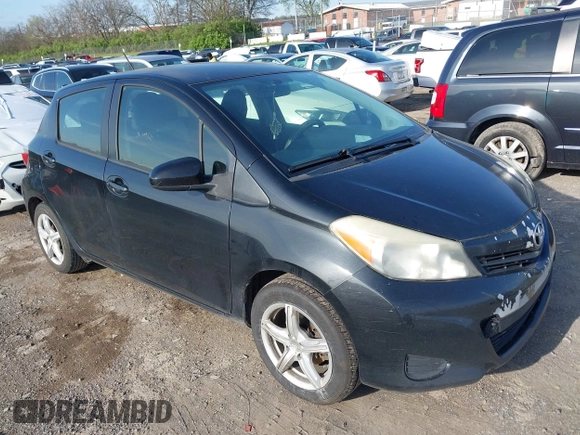 2013 Toyota Yaris L with VIN JTDKTUD35DD548148, listed as a IAAI auction lot 41939847 with 336,231 mi miles. Bid and sale history available at carsss.com. Image 1.