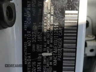2016 Hyundai Accent SE z VIN KMHCT4AEXGU112616, wystawiony jako Copart lot #79079454 z przebiegiem 142 000 mil mil oraz Szkoda całkowita • Salvage title. Historia ofert i sprzedaży dostępna na DreamBid. Obrazek 13.