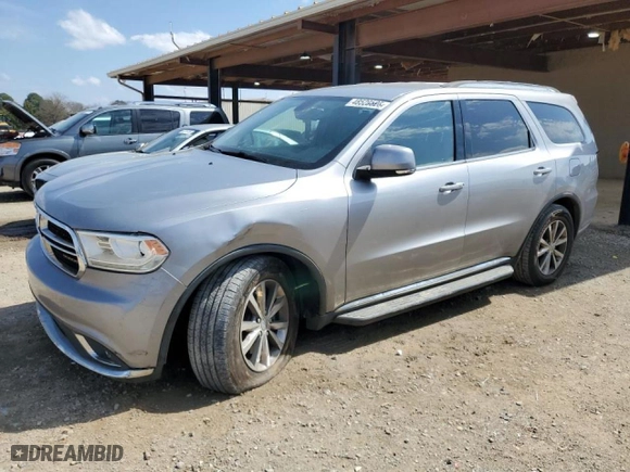 2014 Dodge Durango Limited with VIN 1C4RDHDG8EC585756, listed as a Copart auction lot 48520525 with 160,242 mi miles and Salvage Title. Bid and sale history available at carsss.com. Image 1.