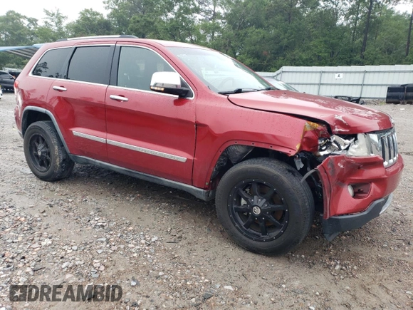 2011 Jeep Grand Cherokee Limited with VIN 1J4RR5GG1BC551966, listed as a Copart auction lot 57069455 with 219,328 mi miles and Salvage title. Bid and sale history available at DreamBid. Image 4.