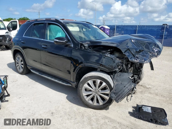 2020 Mercedes-Benz GLE 350 z VIN 4JGFB4KB2LA047776, wystawiony jako Copart lot #61509725 z przebiegiem 46 913 mil mil oraz Nie do naprawy • Non repairable. Historia ofert i sprzedaży dostępna na DreamBid. Obrazek 4.