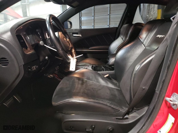 2012 Dodge Charger SRT8 with VIN 2C3CDXEJ9CH225257, listed as a Copart auction lot 53668694 with 151,318 mi miles and Salvage Title. Bid and sale history available at carsss.com. Image 7.