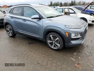 2021 Hyundai Kona Limited with VIN KM8K3CA55MU608912, listed as a Copart auction lot 39228973 with 40,870 mi miles. Bid and sale history available at carsss.com. Image 4.