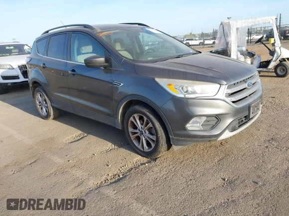 2017 Ford Escape SE with VIN 1FMCU0GD1HUE75697, listed as a IAAI auction lot 42077385 with 160,634 mi miles and . Bid and sale history available at DreamBid. Image 1.