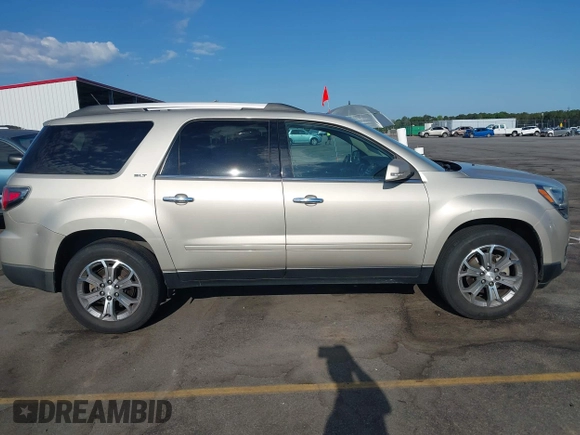 2014 GMC Acadia SLT z VIN 1GKKRSKDXEJ300483, wystawiony jako IAAI lot #42333981 z przebiegiem 167 155 mil mil oraz . Historia ofert i sprzedaży dostępna na DreamBid. Obrazek 13.