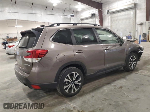 2024 Subaru Forester Limited with VIN JF2SKALC0RH404172, listed as a Copart auction lot 60431255 with 22,348 mi miles and Salvage title. Bid and sale history available at DreamBid. Image 3.