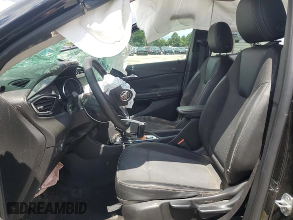 2021 Buick Encore GX Preferred with VIN KL4MMBS27MB098769, listed as a Copart auction lot 61025825 with 63,060 mi miles and Salvage title. Bid and sale history available at DreamBid. Image 7.