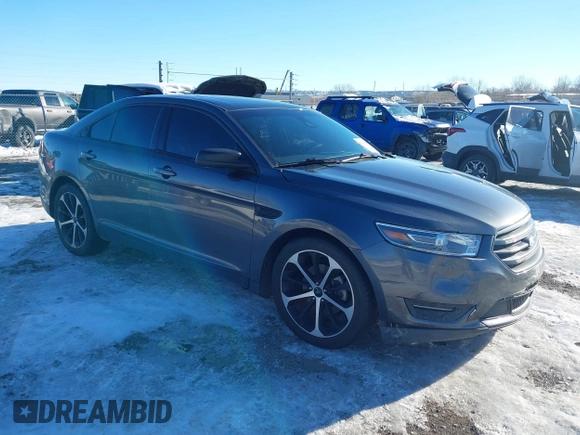 2015 Ford Taurus Limited with VIN 1FAHP2J85FG165823, listed as a IAAI auction lot 41315889 with 134,165 mi miles. Bid and sale history available at carsss.com. Image 1.