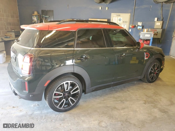 2024 MINI Countryman John Cooper Works with VIN WMZ33BS00R3S18125, listed as a Copart auction lot 61168834 with 2,158 mi miles and Salvage Title. Bid and sale history available at carsss.com. Image 3.