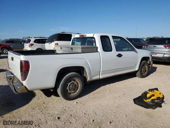 2007 Chevrolet Colorado LT w/1LT with VIN 1GCCS199178105530, listed as a Copart auction lot 47475825 with 206,259 mi miles and Salvage Title. Bid and sale history available at carsss.com. Image 3.