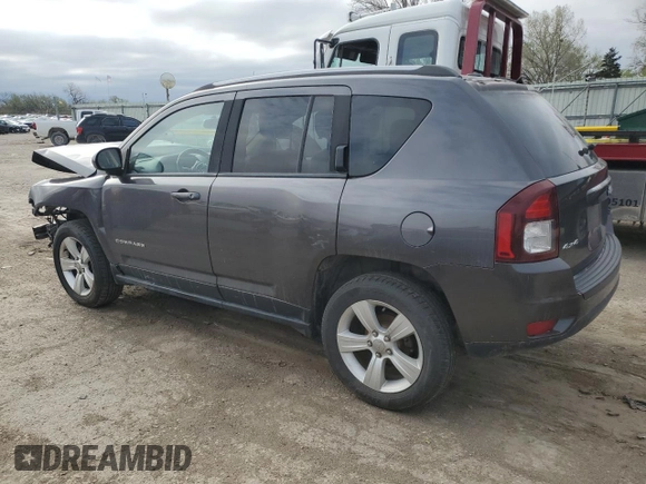2016 Jeep Compass High Altitude Edition with VIN 1C4NJDEB7GD616849, listed as a Copart auction lot 51132055 with 168,076 mi miles and Salvage Title. Bid and sale history available at carsss.com. Image 2.