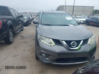 2015 Nissan Rogue SL with VIN 5N1AT2MT9FC875950, listed as a IAAI auction lot 41621949 with 107,605 mi miles. Bid and sale history available at carsss.com. Image 12.