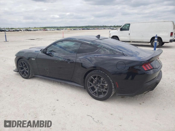 2024 Ford Mustang GT with VIN 1FA6P8CF9R5422701, listed as a Copart auction lot 53129985 with 11,027 mi miles and Clean title. Bid and sale history available at DreamBid. Image 2.