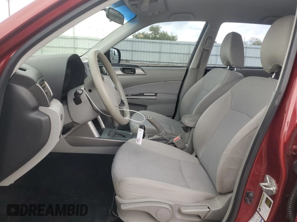 2012 Subaru Forester X with VIN JF2SHABC8CH462652, listed as a Copart auction lot 54216305 with 92,286 mi miles and Salvage Title. Bid and sale history available at DreamBid. Image 7.