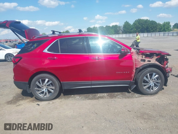 2023 Chevrolet Equinox Premier z VIN 3GNAXXEG5PL171944, wystawiony jako IAAI lot #42256222 z przebiegiem 38 010 mil mil oraz . Historia ofert i sprzedaży dostępna na DreamBid. Obrazek 14.