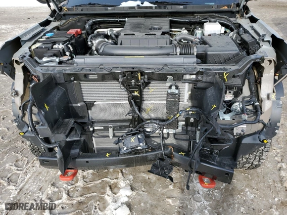 2024 Nissan Frontier PRO-4X with VIN 1N6ED1EKXRN621821, listed as a Copart auction lot 44488225 with 6,083 mi miles and Salvage Title. Bid and sale history available at carsss.com. Image 11.