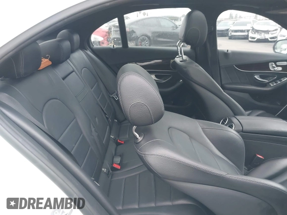 2017 Mercedes-Benz C 300 with VIN 55SWF4KB0HU213945, listed as a IAAI auction lot 42441143 with 100,274 mi miles and . Bid and sale history available at DreamBid. Image 8.
