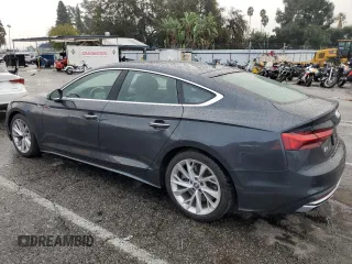 2020 Audi A5 Sportback Premium Plus with VIN WAUCNCF55LA019853, listed as a Copart auction lot 80907423 with 30,866 mi miles. Bid and sale history available at carsss.com. Image 2.