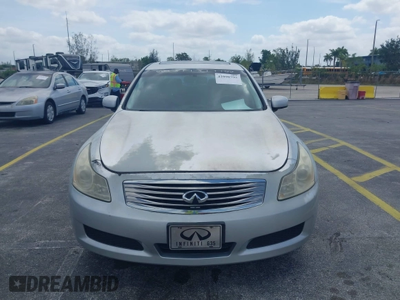 2007 Infiniti G35 Sport with VIN JNKBV61EX7M726375, listed as a IAAI auction lot 42090795 with 162,351 mi miles and . Bid and sale history available at DreamBid. Image 6.