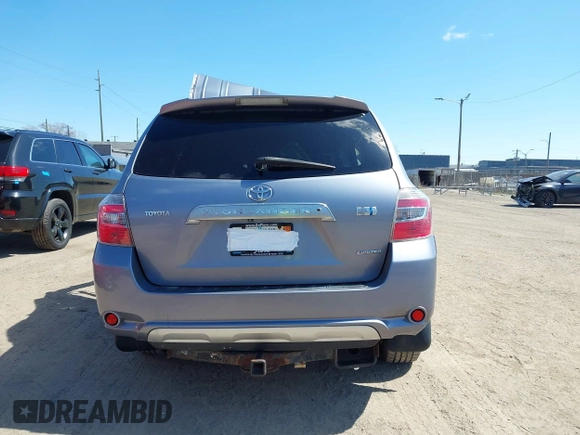 2008 Toyota Highlander Hybrid Limited with VIN JTEEW44A282024262, listed as a IAAI auction lot 41974272 with 0 mi miles. Bid and sale history available at carsss.com. Image 15.