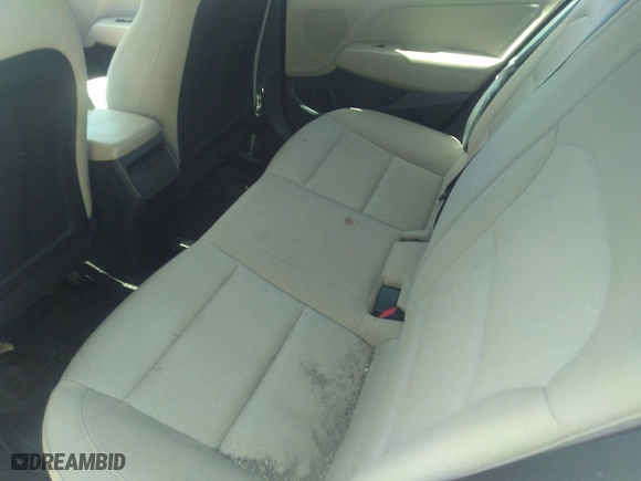 2017 Hyundai Elantra SE with VIN KMHD84LF0HU191162, listed as a IAAI auction lot 41453207 with 1 mi miles. Bid and sale history available at carsss.com. Image 8.