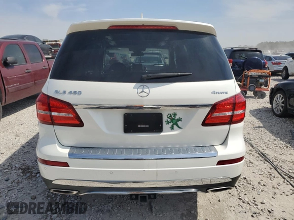 2017 Mercedes-Benz GLS 450 with VIN 4JGDF6EE3HA856174, listed as a Copart auction lot 44294194 with 107,539 mi miles and Non Repairable. Bid and sale history available at DreamBid. Image 6.