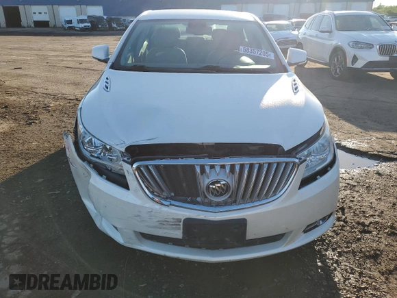 2012 Buick LaCrosse Leather with VIN 1G4GC5E32CF375651, listed as a Copart auction lot 58357205 with 102,214 mi miles and Clean title. Bid and sale history available at DreamBid. Image 5.