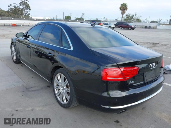2013 Audi A8 3.0L with VIN WAURGAFD3DN005931, listed as a IAAI auction lot 42461062 with 113,899 mi miles and . Bid and sale history available at DreamBid. Image 3.