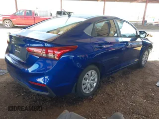 2019 Hyundai Accent SE with VIN 3KPC24A35KE049633, listed as a IAAI auction lot 42004181 with 74,920 mi miles. Bid and sale history available at carsss.com. Image 4.
