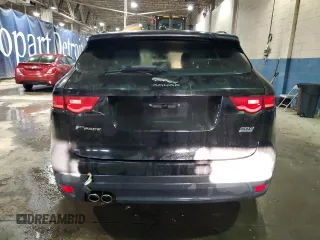 2017 Jaguar F-PACE 20d Prestige with VIN SADCK2BN2HA086854, listed as a Copart auction lot 88211075 with 76,355 mi miles and Salvage Title. Bid and sale history available at carsss.com. Image 6.