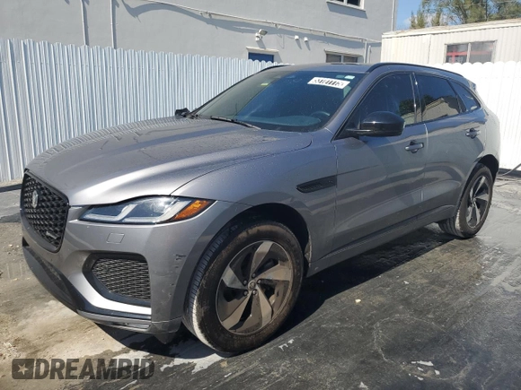 2024 Jaguar F-Pace R-Dynamic S with VIN SADCT2EX8RA739764, listed as a Copart auction lot 53101115 with 27,885 mi miles and Non repairable. Bid and sale history available at DreamBid. Image 1.