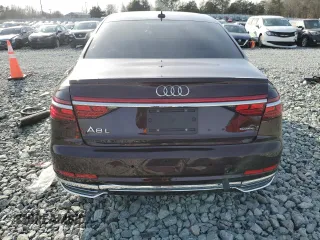 2019 Audi A8 L with VIN WAU8DAF83KN014441, listed as a Copart auction lot 45976415 with 78,749 mi miles and Salvage Title. Bid and sale history available at carsss.com. Image 6.