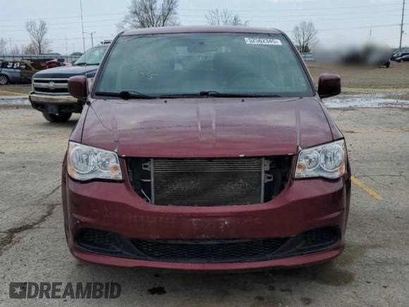 2017 Dodge Grand Caravan SE Plus with VIN 2C4RDGBG6HR567880, listed as a Copart auction lot 52562345 with 138,243 mi miles and Salvage Title. Bid and sale history available at DreamBid. Image 5.