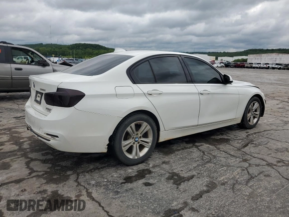 2016 BMW 3 Series 328i with VIN WBA8E9G58GNT43935, listed as a Copart auction lot 55872855 with 267,010 mi miles and Clean title. Bid and sale history available at DreamBid. Image 3.