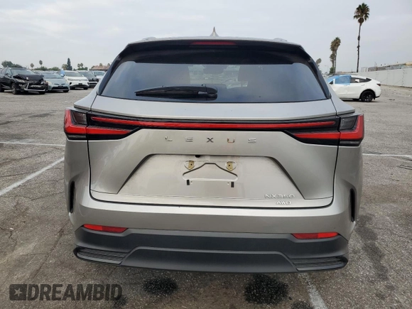 2024 Lexus NX with VIN 2T2AGCEZ4RC047183, listed as a Copart auction lot 72563184 with 8,111 mi miles and Salvage Title. Bid and sale history available at carsss.com. Image 6.