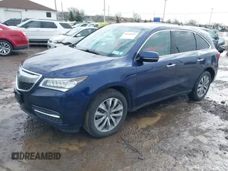2015 Acura MDX Tech Pkg with VIN 5FRYD4H47FB002889, listed as a IAAI auction lot 41668025 with 96,781 mi miles. Bid and sale history available at carsss.com. Image 17.