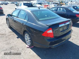 2012 Ford Fusion SEL with VIN 3FAHP0JAXCR387351, listed as a IAAI auction lot 41865873 with 158,521 mi miles. Bid and sale history available at carsss.com. Image 3.