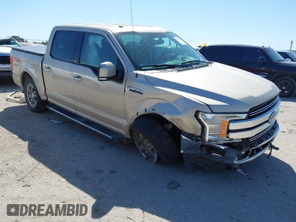 2018 Ford F-150 XL with VIN 1FTEW1EP5JKC51067, listed as a IAAI auction lot 41769747 with 1 mi miles. Bid and sale history available at carsss.com. Image 1.
