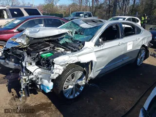 2017 Chevrolet Impala Premier with VIN 2G1145S34H9196998, listed as a IAAI auction lot 41860290 with 1 mi miles. Bid and sale history available at carsss.com. Image 2.