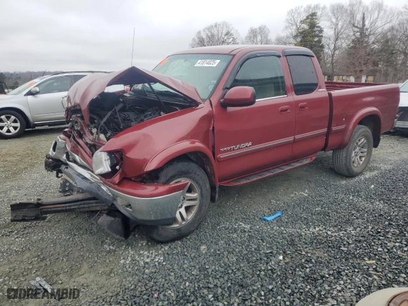 2000 Toyota Tundra Limited with VIN 5TBBT4810YS095763, listed as a Copart auction lot 41814025 with 0 mi miles and Salvage Title. Bid and sale history available at carsss.com. Image 1.