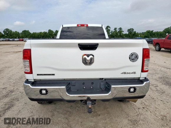 2023 Ram 2500 Big Horn с VIN 3C6UR5JL4PG544074, выставлен на аукционе Copart как лот 64457905 с пробегом 75 466 миль миль и Списание • Salvage title. История ставок и продаж доступна на DreamBid. Изображение 6.
