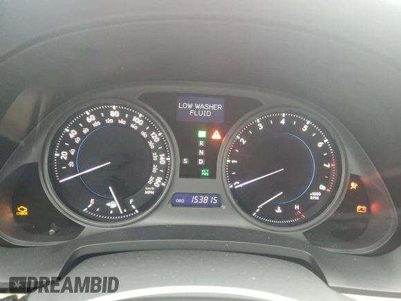 2007 Lexus IS with VIN JTHBK262875040801, listed as a Copart auction lot 48051995 with 153,815 mi miles and Salvage Title. Bid and sale history available at carsss.com. Image 9.