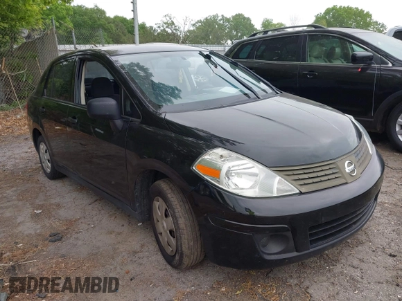 2010 Nissan Versa 1.6 with VIN 3N1CC1AP3AL391349, listed as a IAAI auction lot 42101109 with 115,738 mi miles. Bid and sale history available at carsss.com. Image 1.