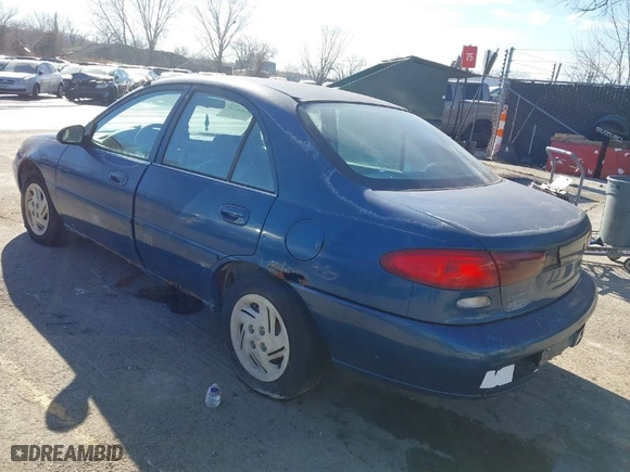 1998 Ford Escort SE with VIN 1FAFP13P4WW288248, listed as a IAAI auction lot 41456179 with 223155 miles. Bid and sale history available at carsss.com. Image 3.