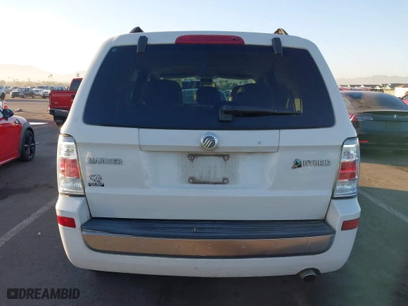 2009 Mercury Mariner Hybrid with VIN 4M2CU29399KJ05674, listed as a IAAI auction lot 40843807 with 194,987 mi miles. Bid and sale history available at carsss.com. Image 17.