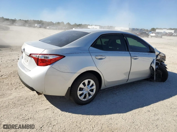 2016 Toyota Corolla L with VIN 2T1BURHE8GC735360, listed as a Copart auction lot 44025605 with 119,541 mi miles and Salvage Title. Bid and sale history available at carsss.com. Image 3.