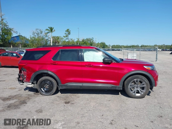 2021 Ford Explorer XLT z VIN 1FMSK7DH3MGB50785, wystawiony jako IAAI lot #42018105 z przebiegiem 119 781 mil mil oraz . Historia ofert i sprzedaży dostępna na DreamBid. Obrazek 14.