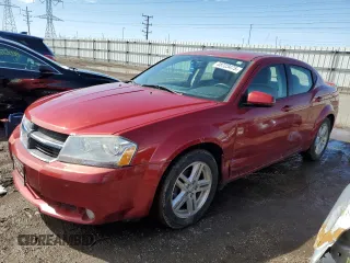 2010 Dodge Avenger R/T with VIN 1B3CC5FBXAN128889, listed as a Copart auction lot 48723475 with 175,143 mi miles and Salvage Title. Bid and sale history available at carsss.com. Image 1.